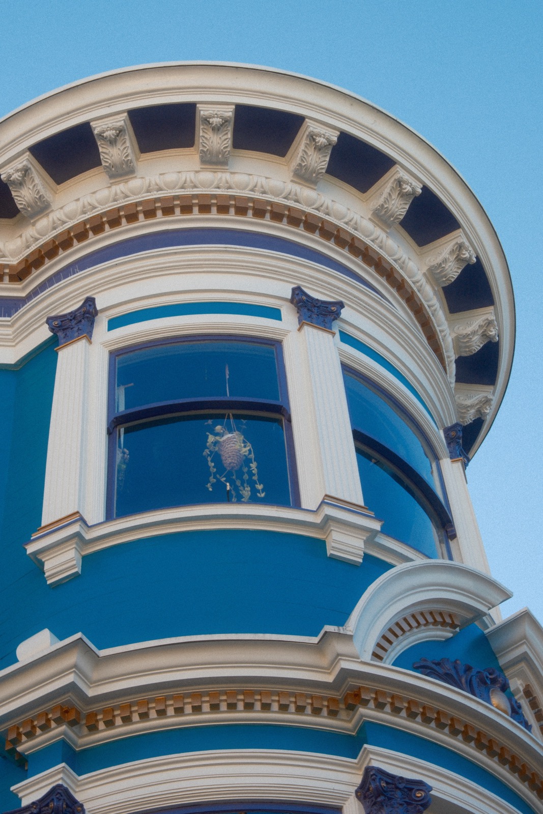 The Victorian facade